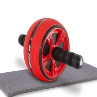 Wałek do ćwiczeń 15cm fitness kółko roller + mata do ćwiczeń
