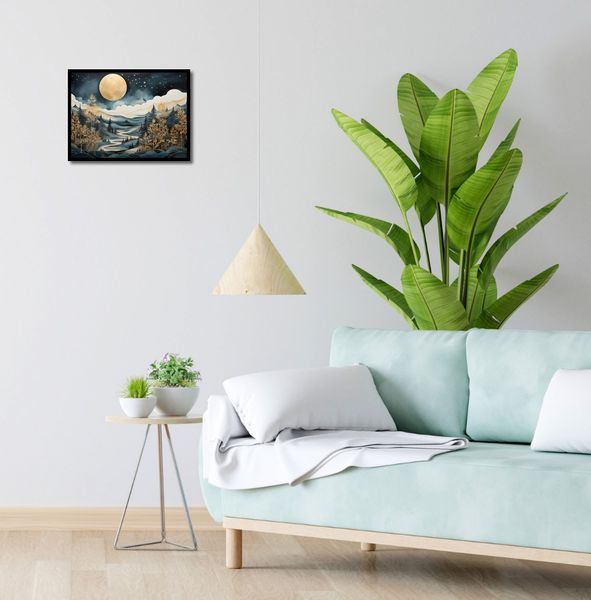 Plakat 40x30cm Szepty Nocnego Lasu zdjęcie 4