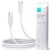 kabel joyroom long-lasting series a9 usb-c / usb-c pd qc 60w 3a 1m - biały