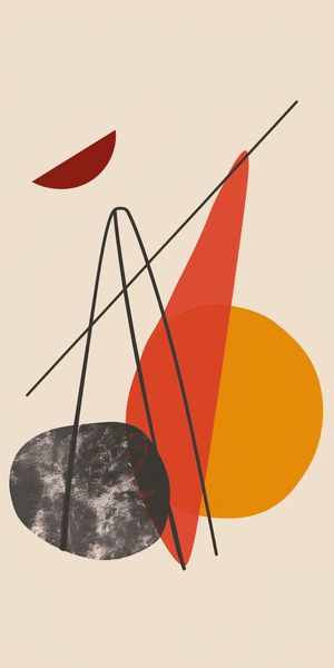 Plakat 50x100cm Harmonijna Forma zdjęcie 1