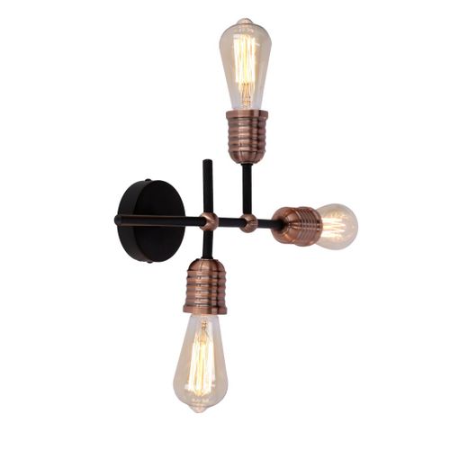 Kirimu ampla 3x60W E27 czarny na Arena.pl