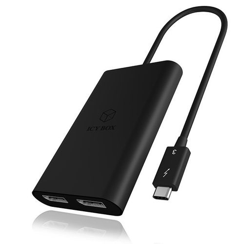 IcyBox IB-SPL1025-TB3 Thunderbolt na dual DP na Arena.pl