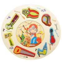 puzzle okrągłe narzędzia