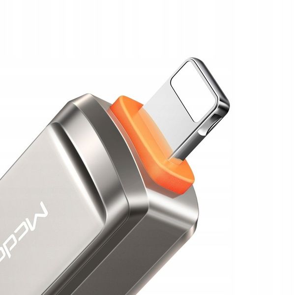 MCDODO ADAPTER PRZEJŚCIÓWKA USB-A 3.0 DO LIGHTNING IPHONE IPAD 3A OTG zdjęcie 2
