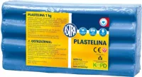 Plastelina 1 kg, niebieska