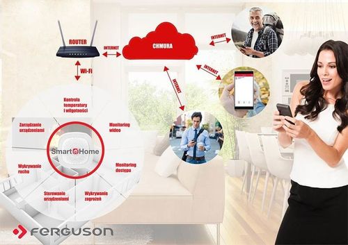 Ferguson Smart Hub - Centrala sterująca systemu Ferguson Smart Home ZigBee (iOS/Android) na Arena.pl
