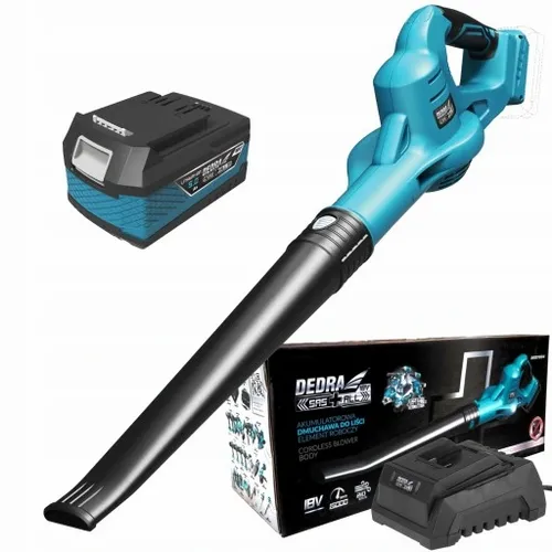 DEDRA DMUCHAWA DO LIŚCI ODKURZACZ AKU 18V SAS+ 5Ah na Arena.pl