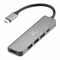 Stacja dokująca USB C HUB ADAPTER HDMI Przejściówka z USB do HDMI 4K