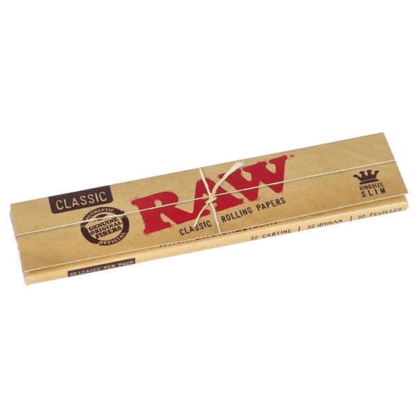 Bletki RAW King Size Bibułki 32 szt. zdjęcie 1
