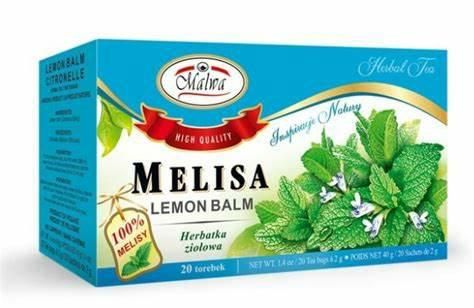 MALWA HERBATA ZIOŁOWA 20TB MELISA 2G zdjęcie 1