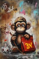 2 x Plakat 90x60 motywacyjny streetwear wall street art pop art