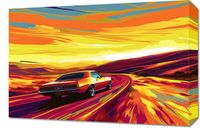 Obraz 60x40cm Pędź Przed Siebie