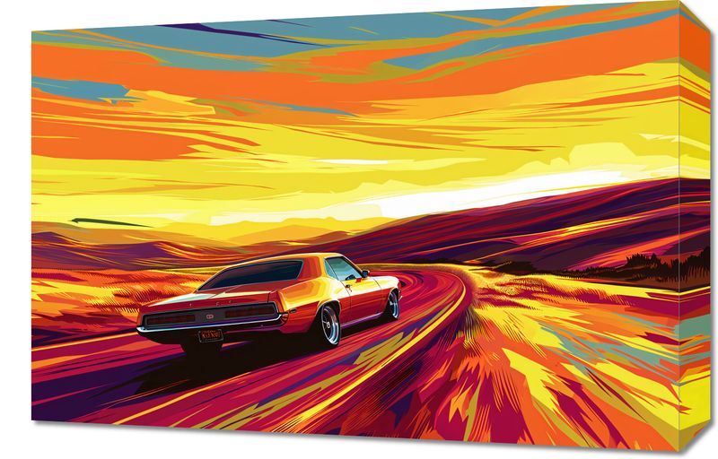 Obraz 60x40cm Pędź Przed Siebie zdjęcie 1