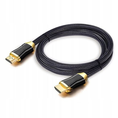 Kabel HDMI -HDMI v2.1 przewód 2M 3D - 4K 8k FULLHD Przewód HDMI do TV MOCNY na Arena.pl