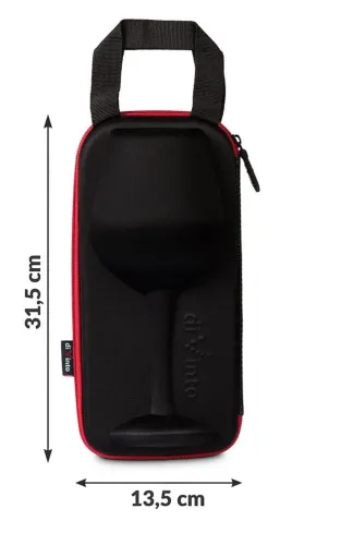 Duży Kieliszek na Całą Butelkę Wina 860ml z Napisami Who Cares + Etui na Arena.pl