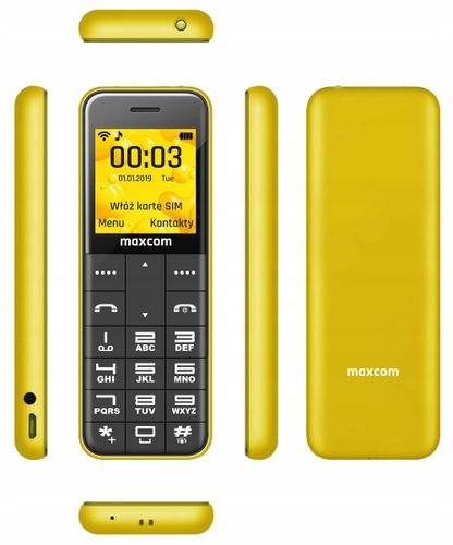 Telefon komórkowy Maxcom MM111 Słuchawka Bluetooth na Arena.pl