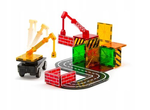 Magna-Tiles, klocki magnetyczne Builder 32 el. na Arena.pl