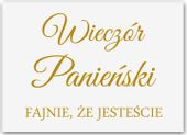 tablica powitalna dekoracja Wieczór Panieński 70x50