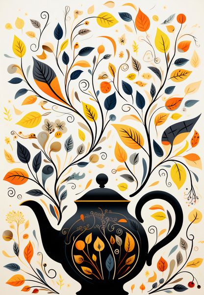 Plakat 68x98cm Jesienna Melodia zdjęcie 1