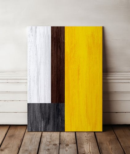 Obraz na płótnie abstrakcja geometryczna 80x120 cm na Arena.pl