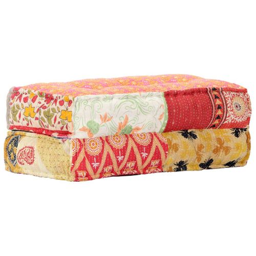 VidaXL Sofa, 120x120x20 cm, tkanina, patchwork na Arena.pl