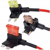 bezpiecznik dodatkowy ats atc 3szt zabezpieczenia instalacji 20a 12v