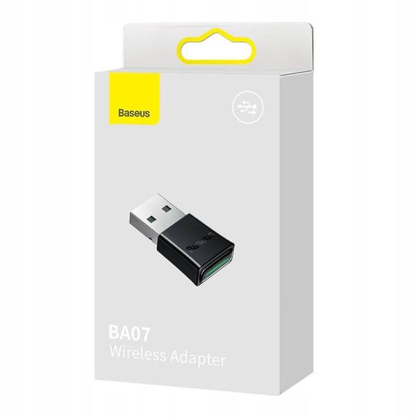 BASEUS PRZENOŚNY BEZPRZEWODOWY ADAPTER USB ODBIORNIK NADAJNIK BLUETOOTH 5.3 zdjęcie 14