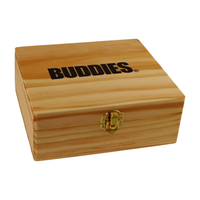 drewniane pudełko do skręcania buddies 17,2x15,1x6,3 cm