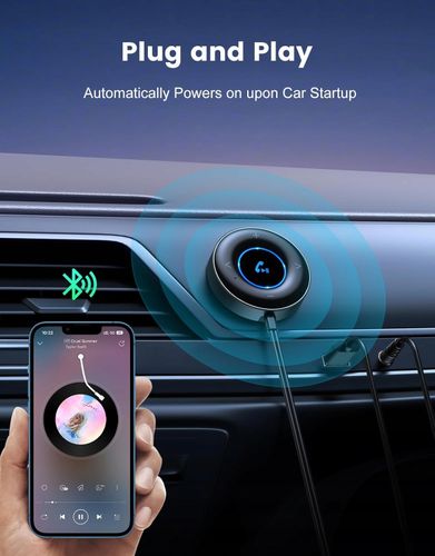 Rolgno Adapter samochodowy Bluetooth 5,3 na Arena.pl