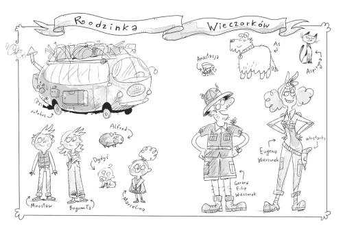 Ilustrowana książka dla dzieci "Zemsta karalucha" z cyklu Tata w tarapatach na Arena.pl