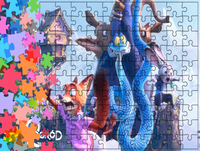 Puzzle tradycyjne - Zwierzogród 2 - Zootopia
