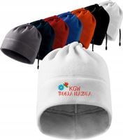 CZAPKA ZIMOWA Z DOWOLNYM HAFTEM koło gospodyń wiejskich + twój TEKST KGW