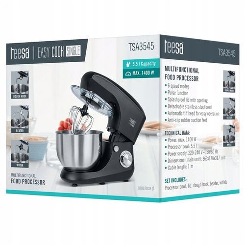 Robot kuchenny Teesa EASY COOK SINGLE 1400W na Arena.pl