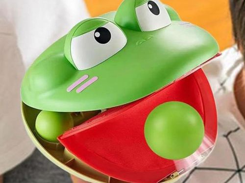 DLA DZIECI  GRA ZRĘCZNOŚCIOWA WYRZUTNIA ŻABA na Arena.pl