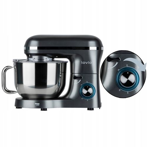 Robot planetarny MIKSER Z MISĄ kuchenny 6,2L 1900W MOCNY TRWAŁY AKCESORIA na Arena.pl