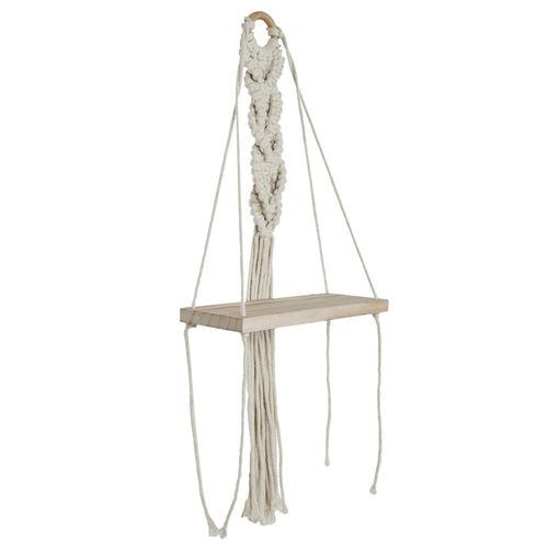 Półka Boho mała macrama beżowa na Arena.pl