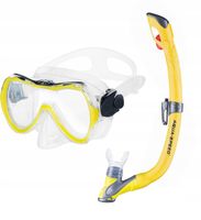 Zestaw do nurkowania Aqua Speed Zestaw Enzo + Evo kol. 18 Mesh Bag żółty
