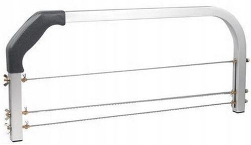 NÓŻ DO CIĘCIA TORTU CIASTA BISZKOPTU STRUNA 3 REGULOWANE OSTRZA na Arena.pl