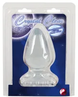 crystal przezroczysty korek anatomiczny 13 cm pvc stożkowy
