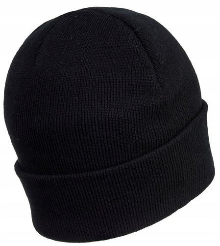 Czapka Zimowa z Latarką Lampką Czołową LED Ładowanie USB Ciepła Czarna na Arena.pl