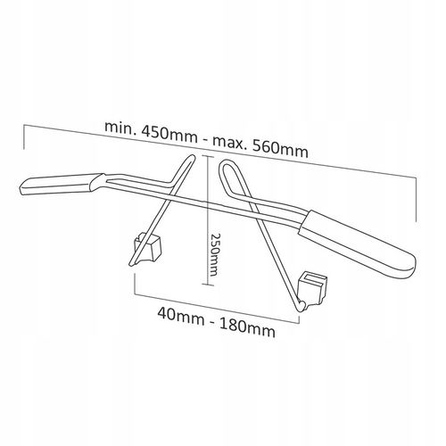SAMOCHODOWY WIESZAK NA UBRANIA UCHWYT NA ZAGŁÓWEK REGULOWANY MACLEAN MC-870 na Arena.pl