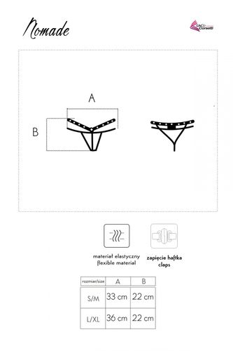 Stringi Nomade rozmiar - L/XL na Arena.pl