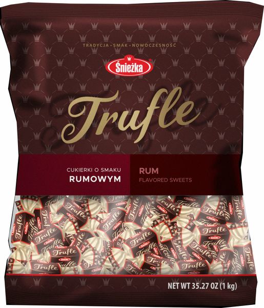 ŚNIEŻKA CUKIERKI TRUFLA 1KG zdjęcie 1