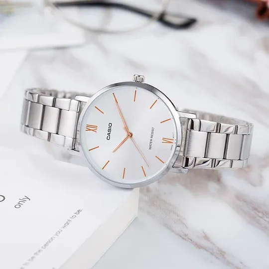 ZEGAREK DAMSKI CASIO LTP-VT01D-7BDUF KLASYKA + BOX (zd613e) zdjęcie 3