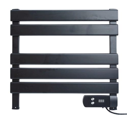 MAŁY GRZEJNIK ŁAZIENKOWY ELEKTRYCZNY drabinka suszarka timer CZARNY 150W na Arena.pl