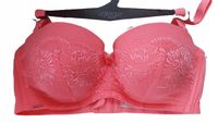 Biustonosz usztywniany VALEGE LINGERIE różowy w rozmiarze 80D
