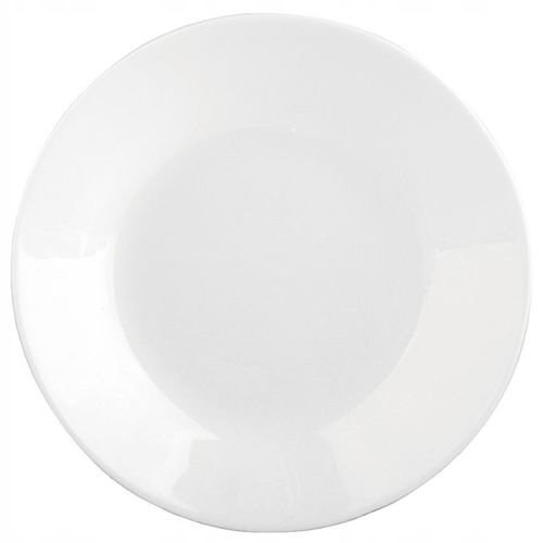 Serwis OBIADOWY komplet talerzy dla 6 osób 18 elementów BIAŁE na Arena.pl