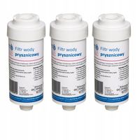 3x FILTR PRYSZNICOWY FIT AQUA AWF-SWR-P KDF NOWY