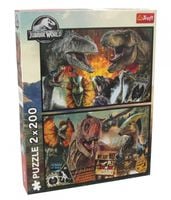 puzzle 2x200 prehistoryczny świat 13316