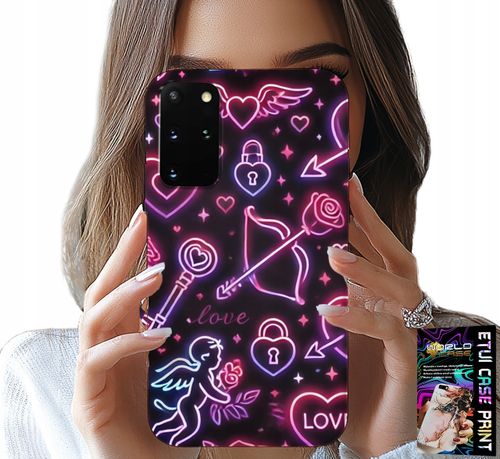 ETUI DO SAMSUNG GALAXY S20 PLUS - WALENTYNKOWY CASE, ŁUP, KUPIDYN, SERCA na Arena.pl